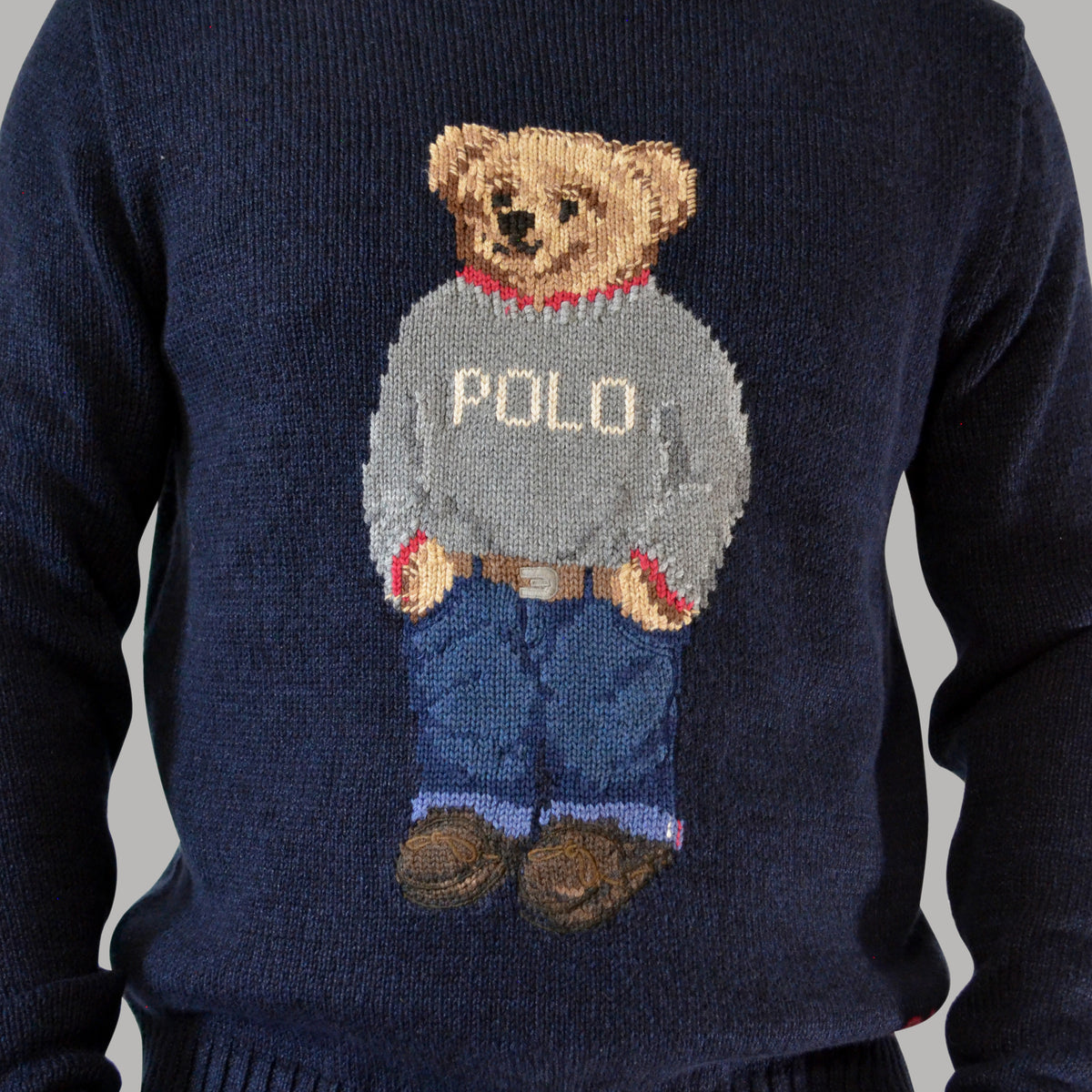 Men's Polo Ralph Lauren Crewneck Sweater Polo Bear Limited Edition