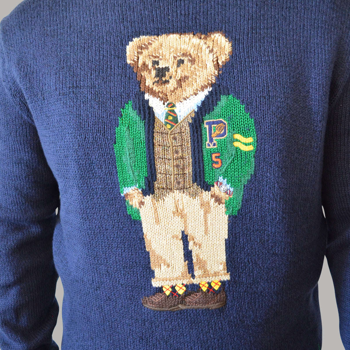 Men's Polo Ralph Lauren Crewneck Sweater Polo Bear Limited Edition