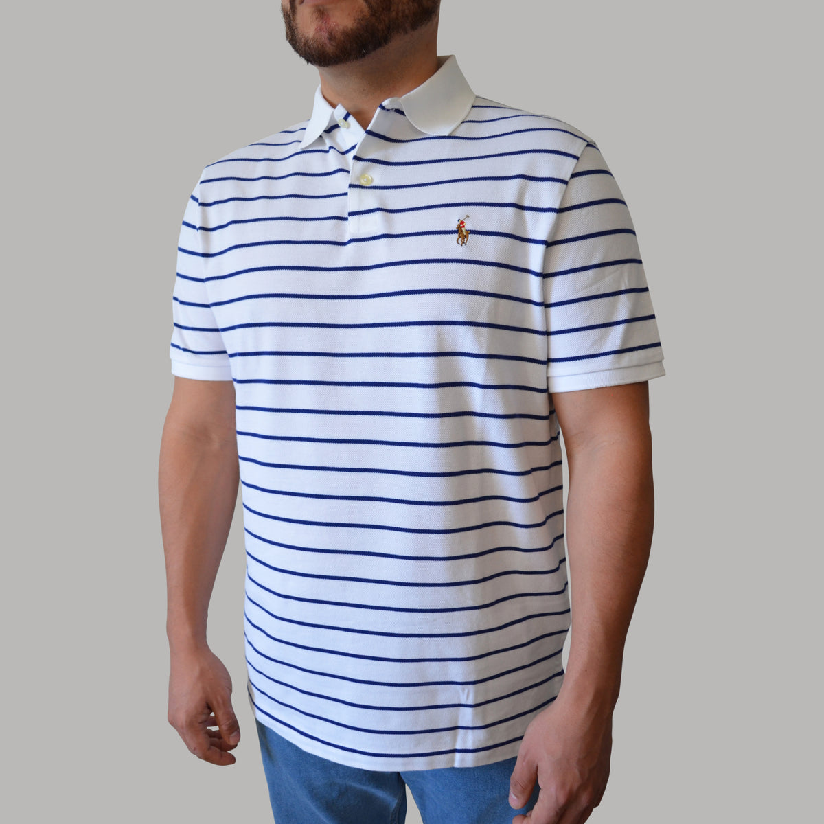 Polo Ralph Lauren Striped Polo Shirt Classic Fit