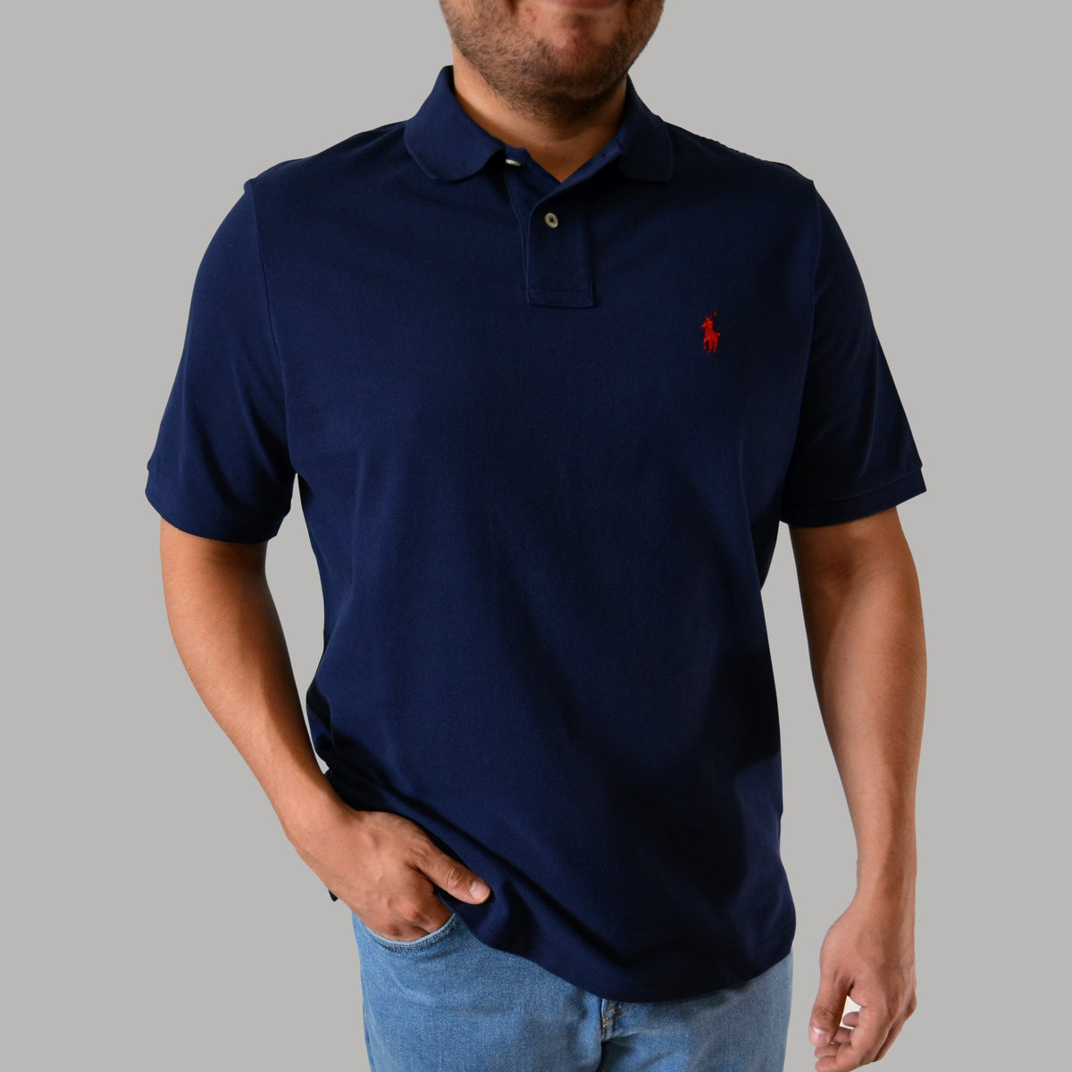 Men's Ralph Lauren Mesh Polo Shirt Classic Fit