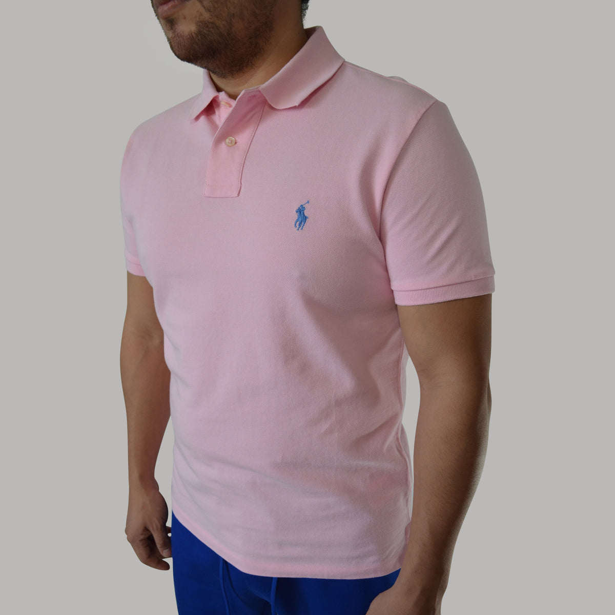 Men's Ralph Lauren Mesh Polo Shirt Custom Slim Fit