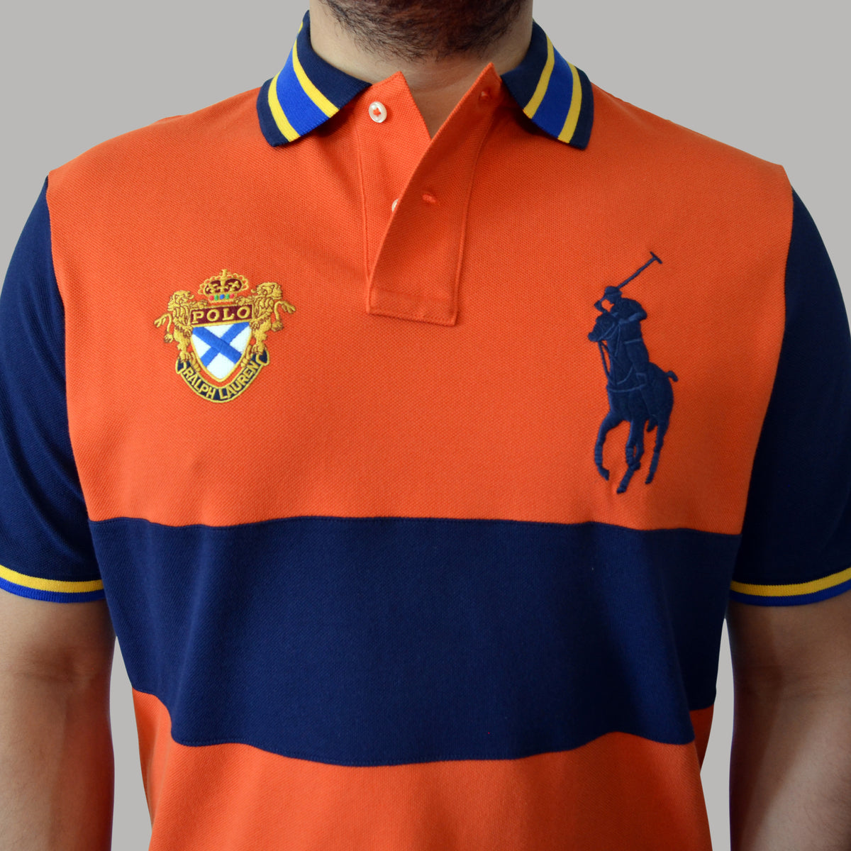 Men's Ralph Lauren Big Pony Crest Polo Shirt Classic Fit