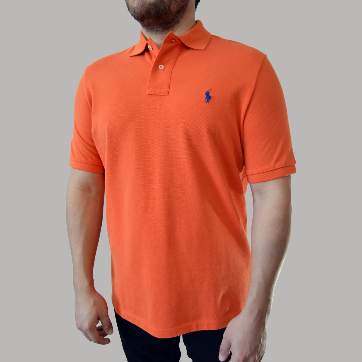 Men's Ralph Lauren Mesh Polo Shirt Classic Fit