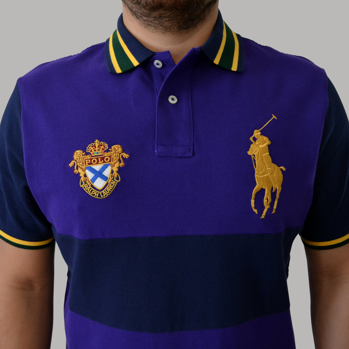 Men's Ralph Lauren Big Pony Crest Polo Shirt Classic Fit