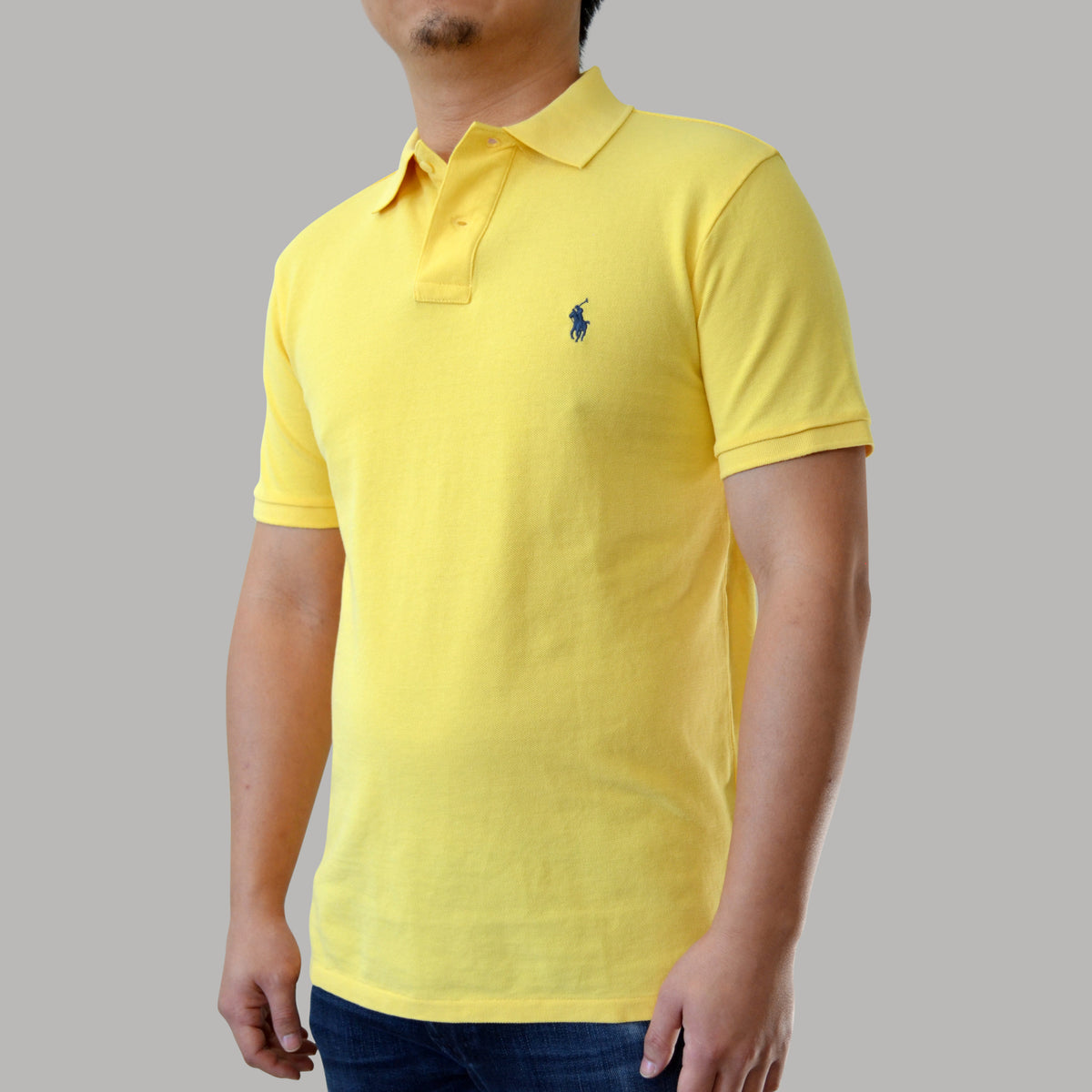 Men's Ralph Lauren Mesh Polo Shirt Custom Slim Fit