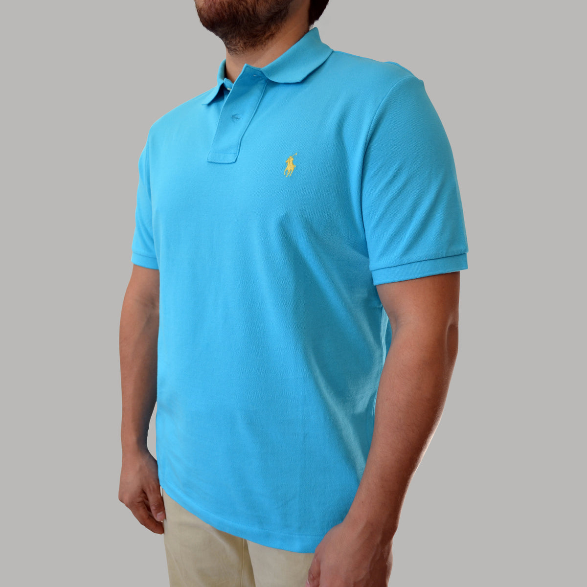 Men's Ralph Lauren Mesh Polo Shirt Classic Fit