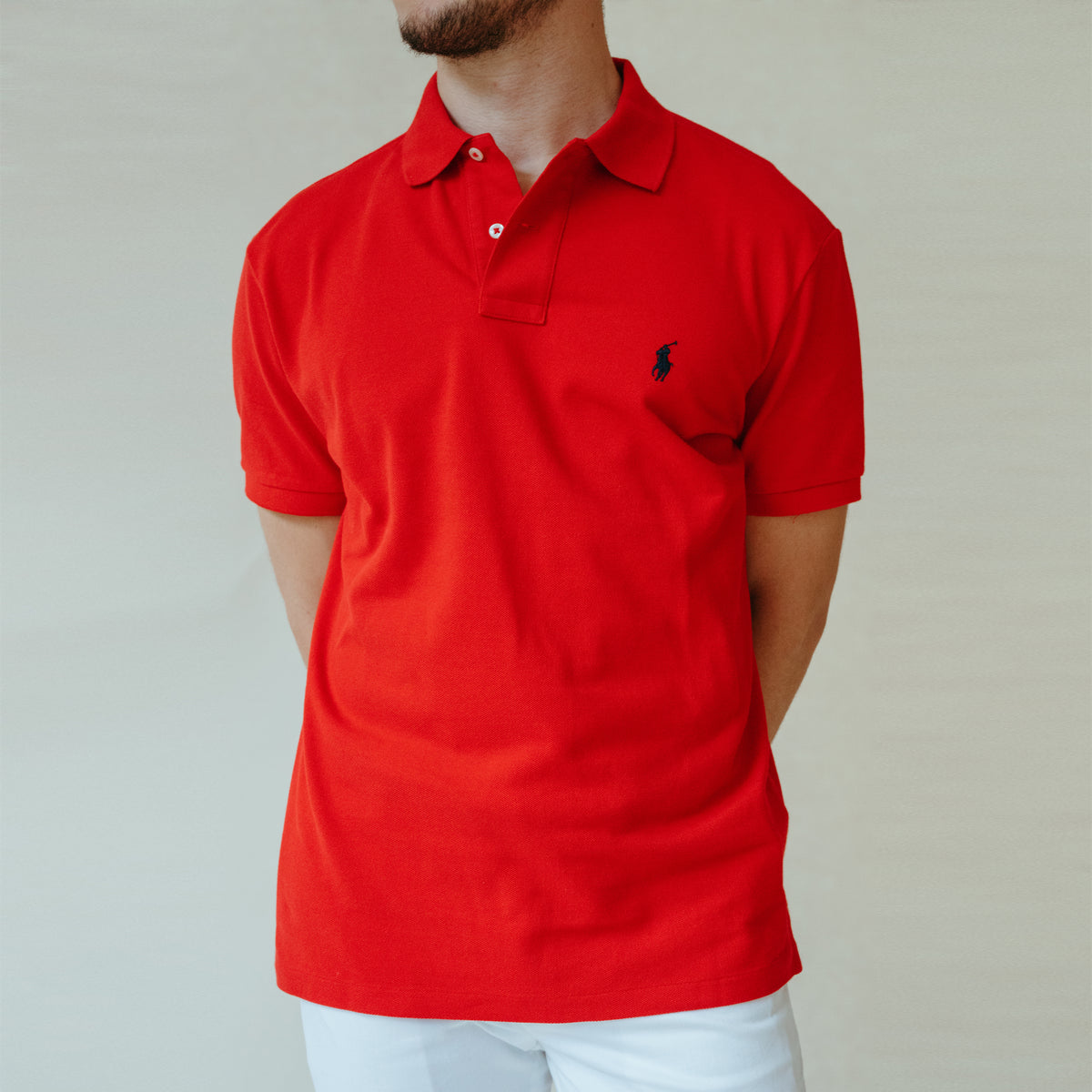 Men's Ralph Lauren Mesh Polo Shirt Classic Fit